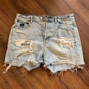 Ripped shorts